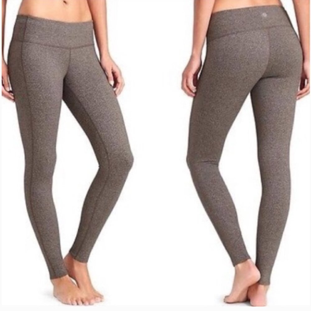 Athleta Chaturanga Swirl Gray Legging XS 721826-01